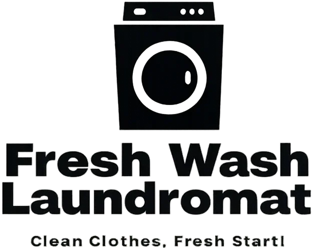 Fresh Wash-Laundromat black logo