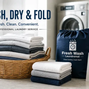 Professional wash, dry, and fold service in Auckland